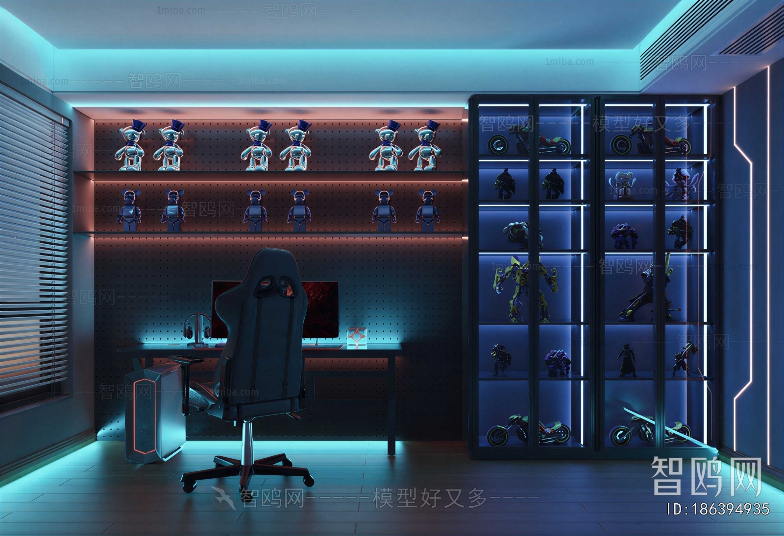 Modern E-sports Room