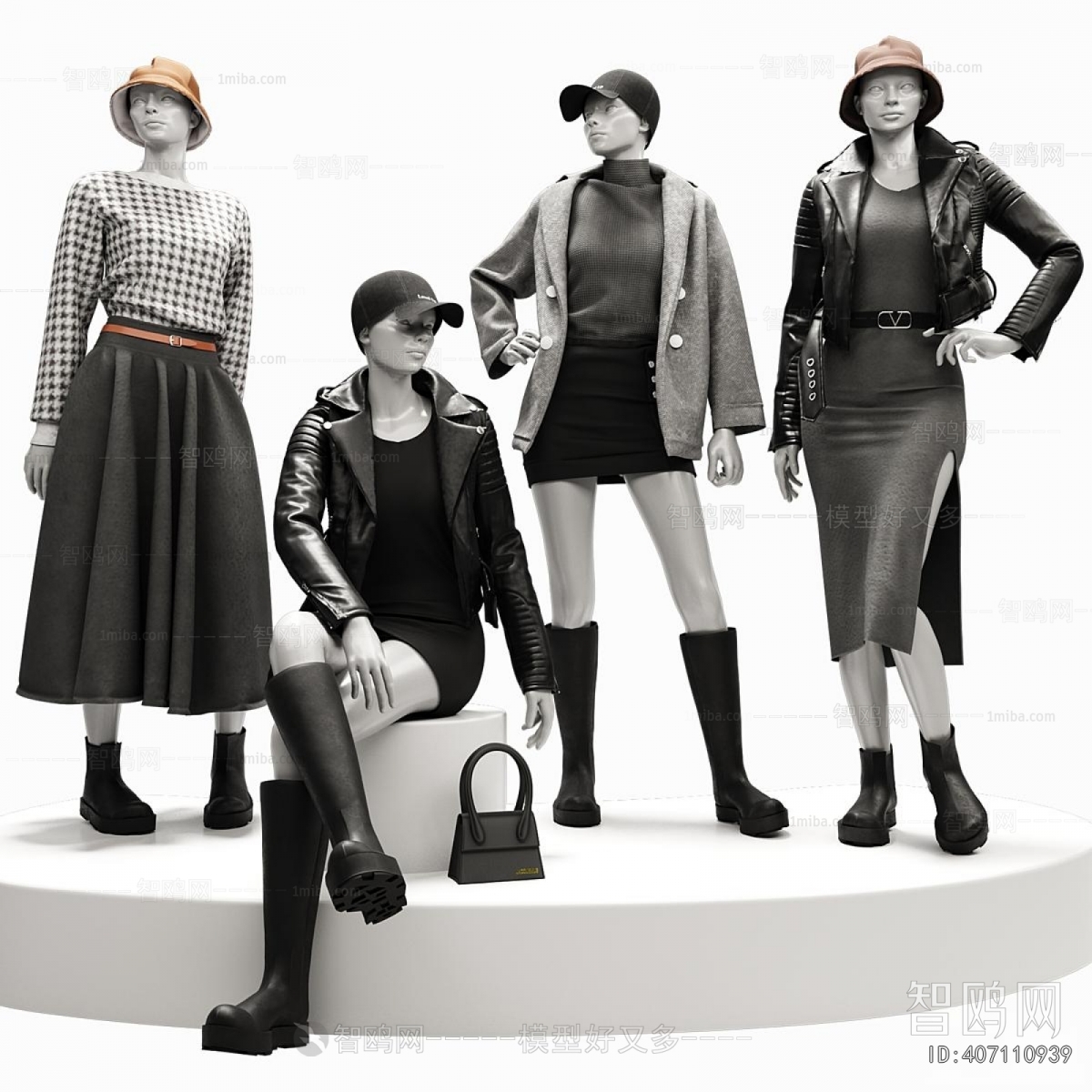 Modern Fashion Model