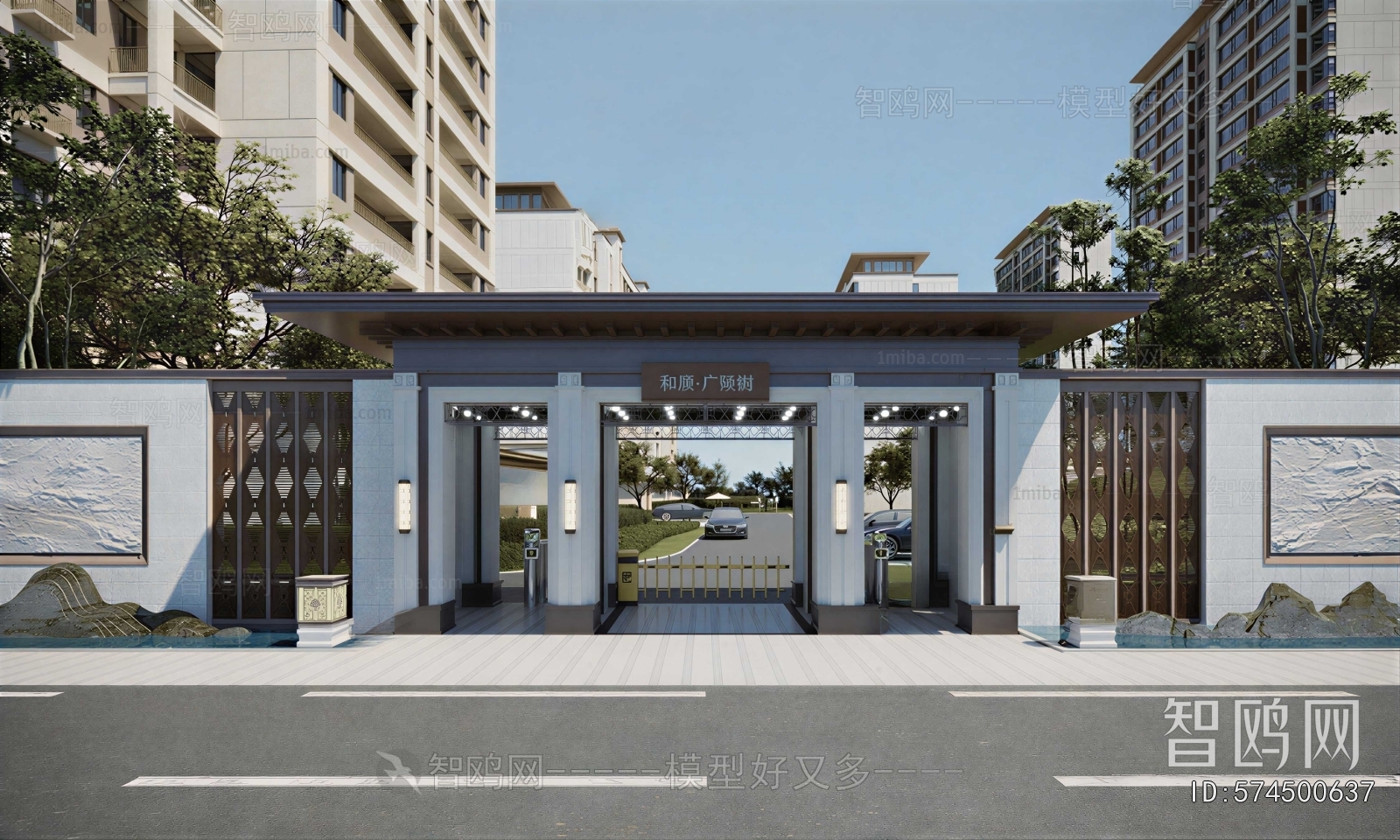 New Chinese Style Facade Element