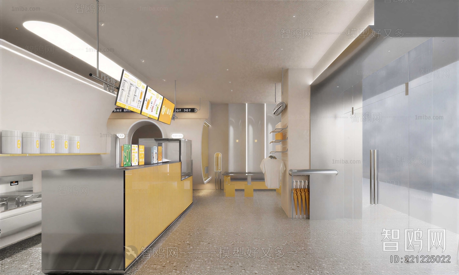Modern Milk Tea Shop