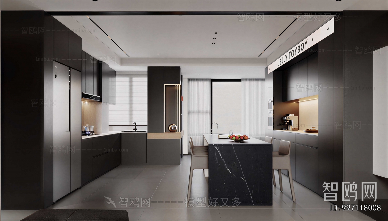 Modern Open Kitchen