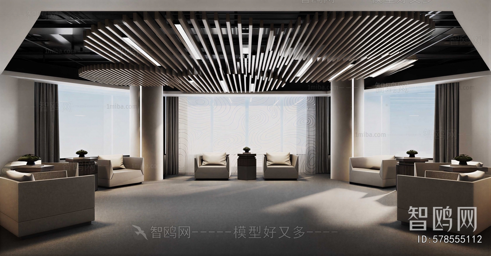 Modern Office Rest Area