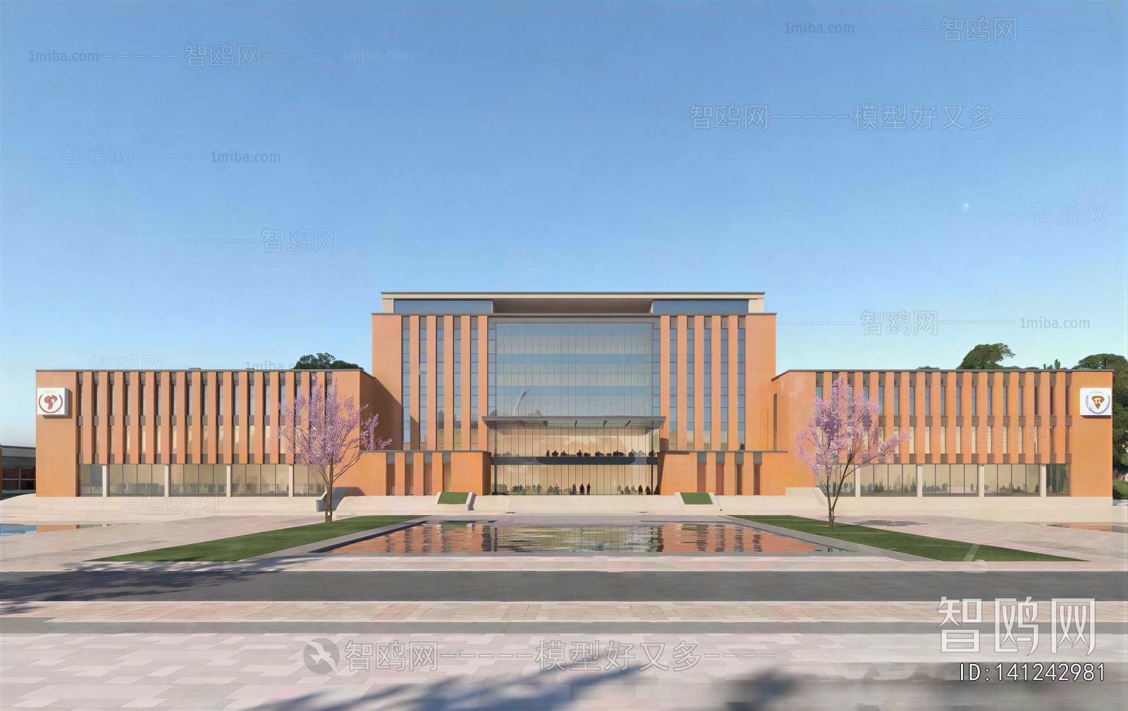 Modern Appearance Of Commercial Building