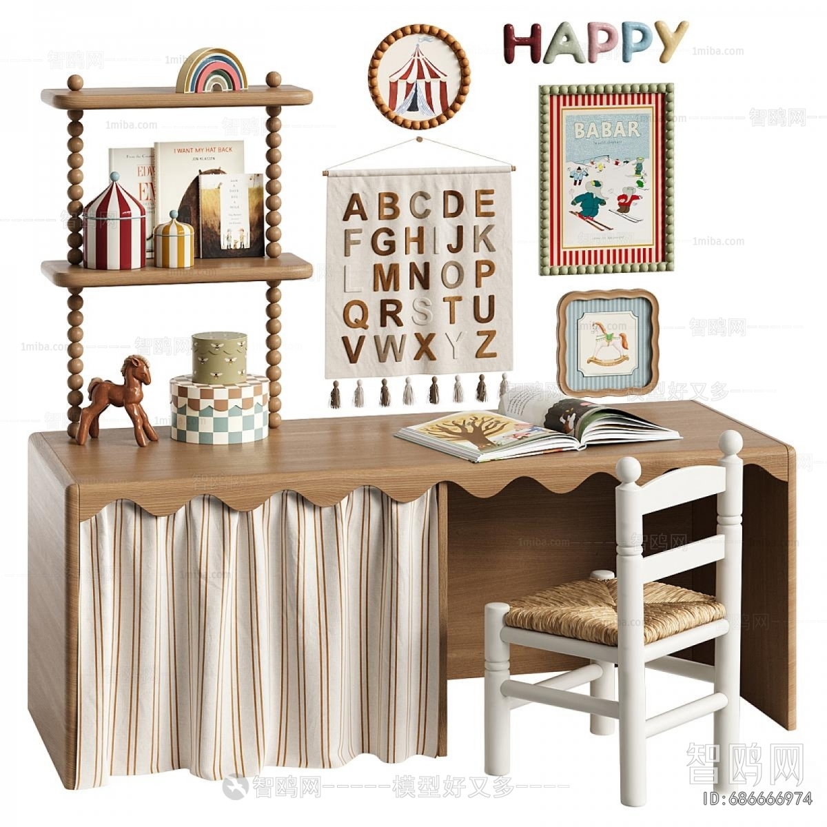 Modern Computer Desk And Chair