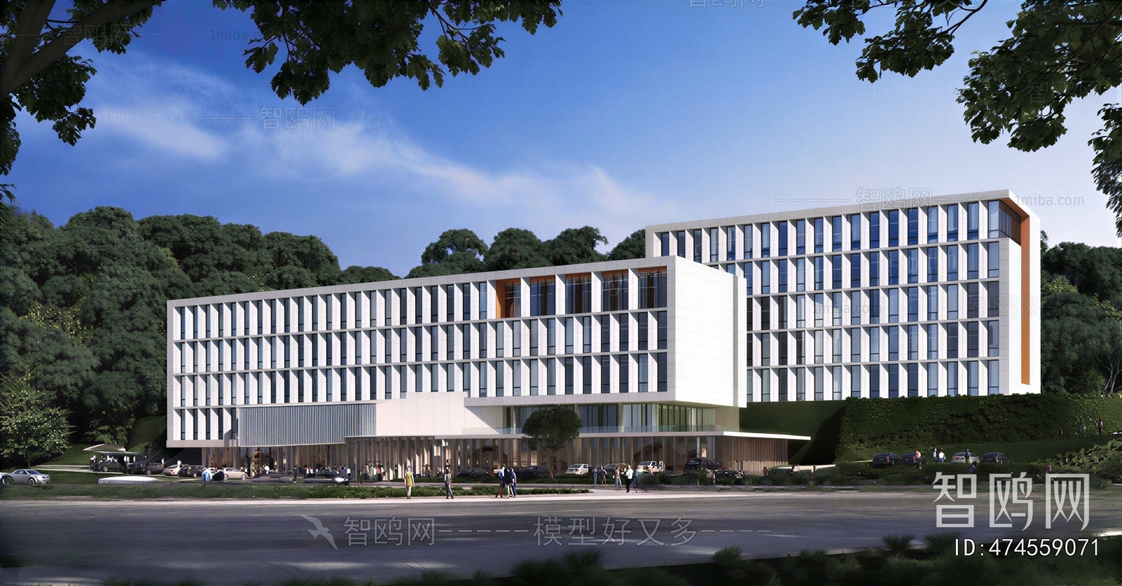 Modern Industrial Building