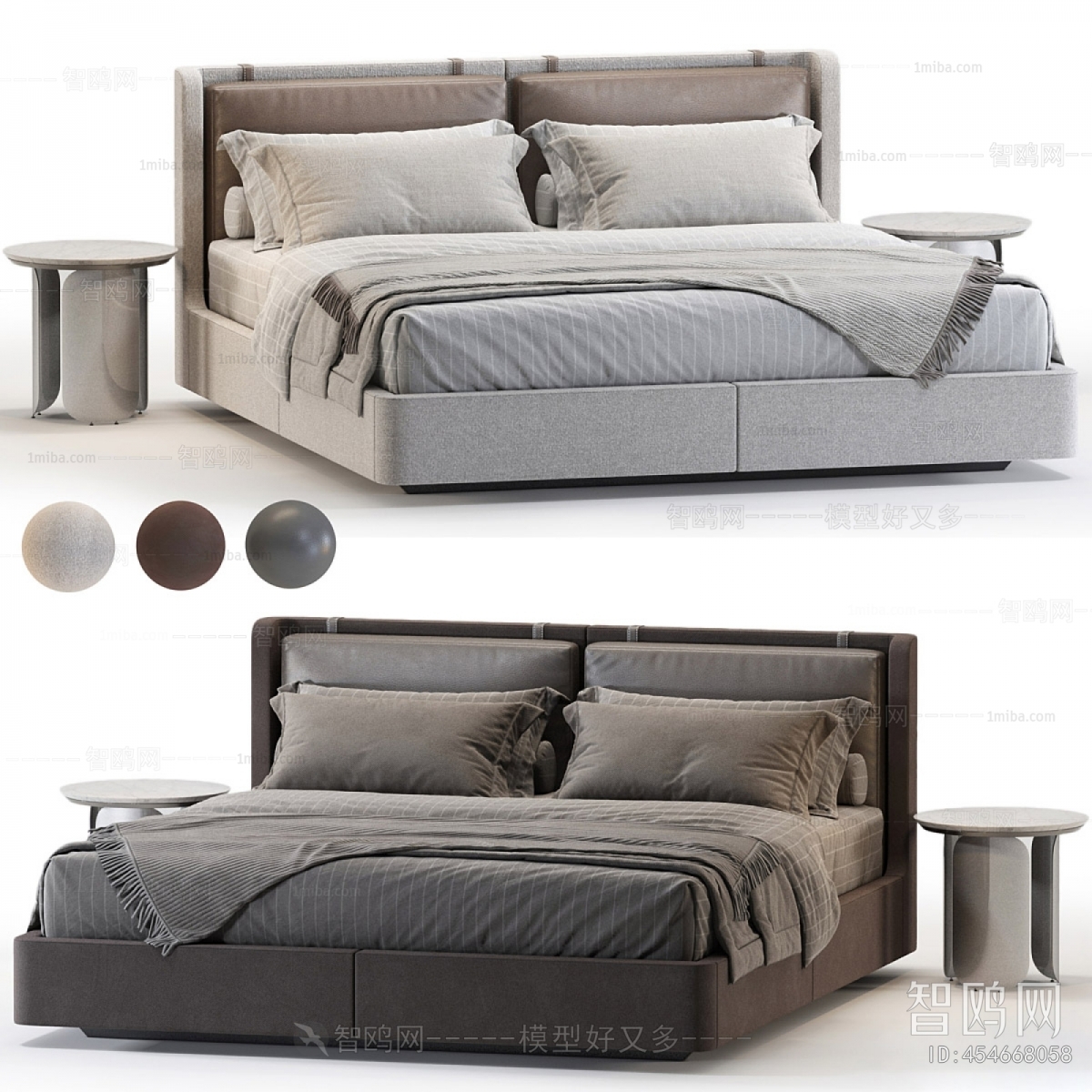 Modern Double Bed