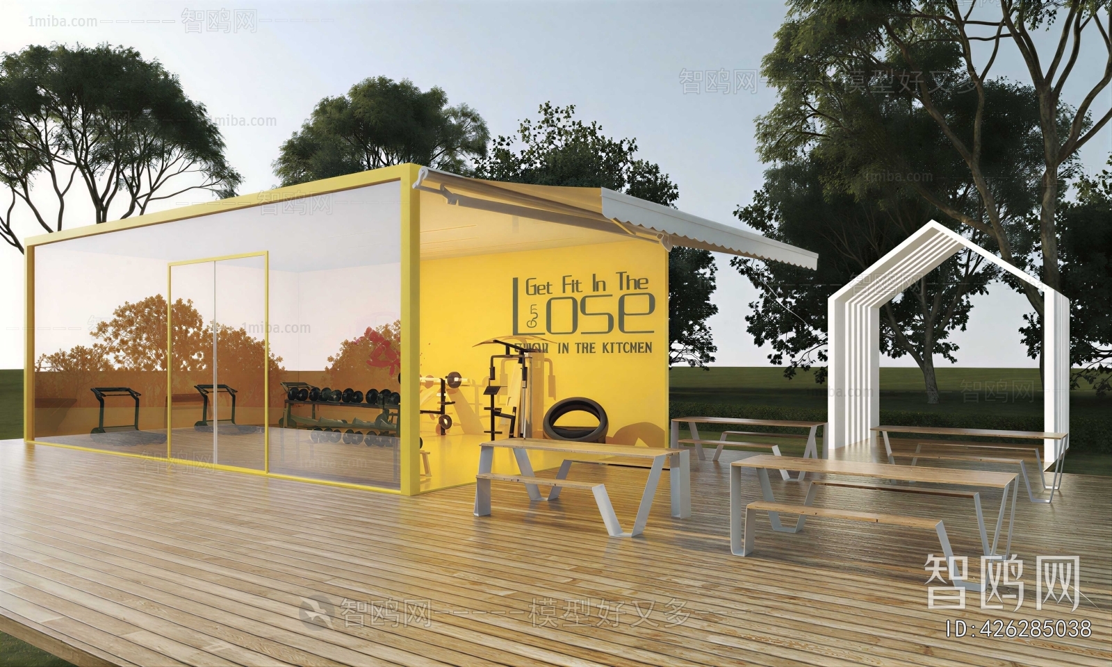 Modern Appearance Of Commercial Building