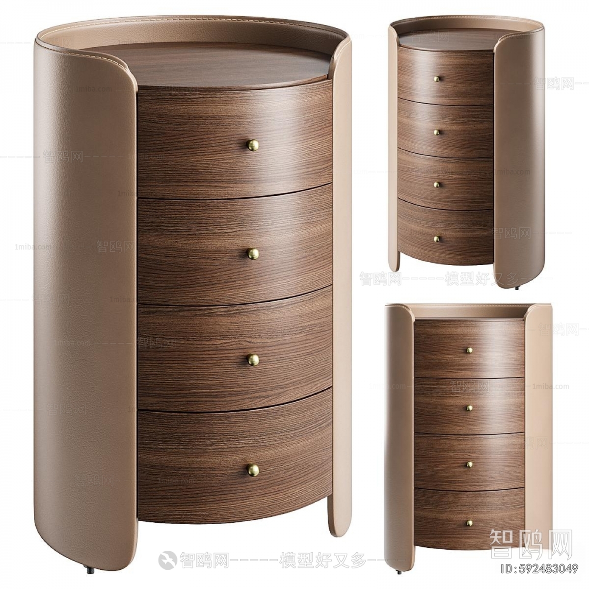 Modern Bedside Cupboard