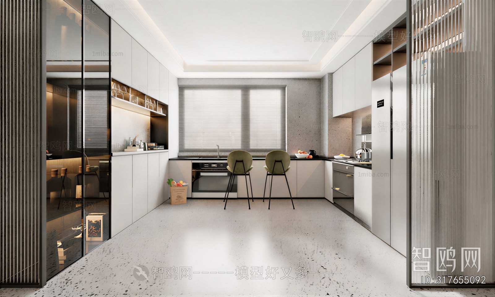 Modern The Kitchen
