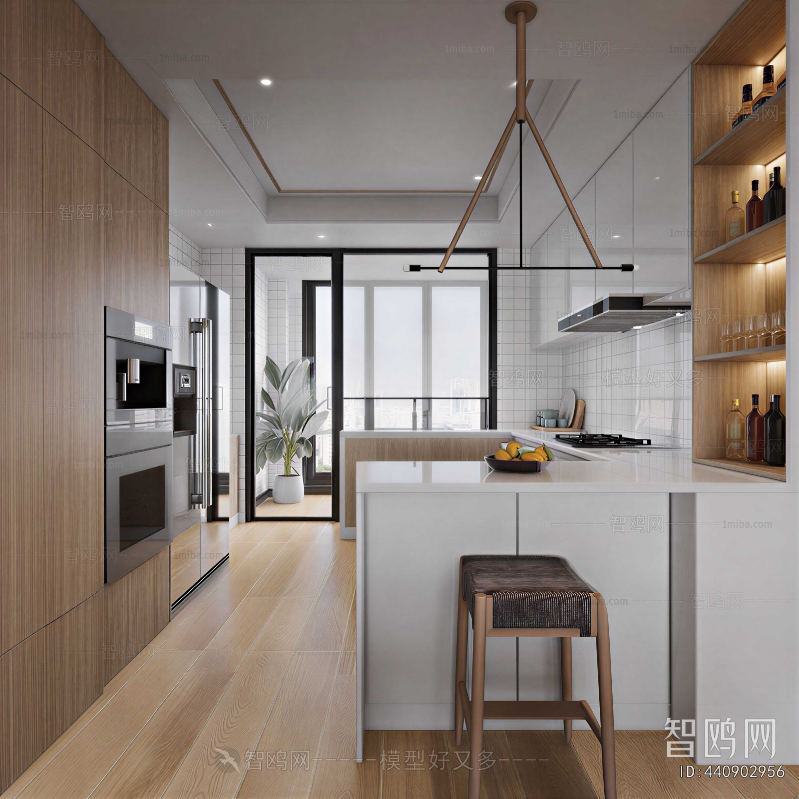 Modern The Kitchen