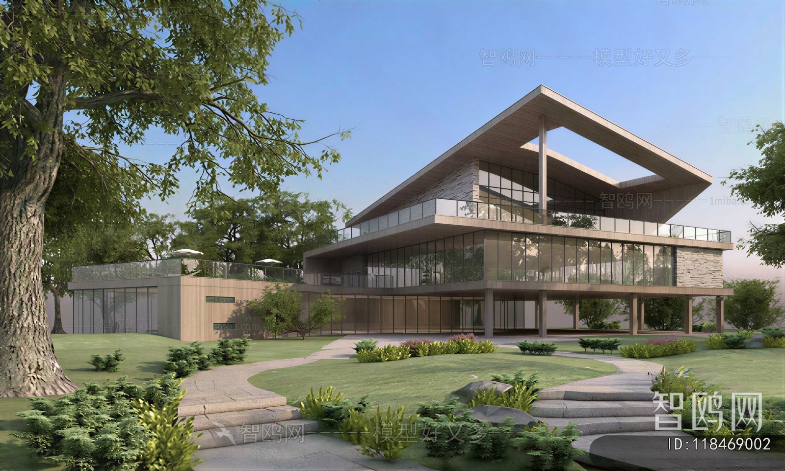 Modern Appearance Of Commercial Building