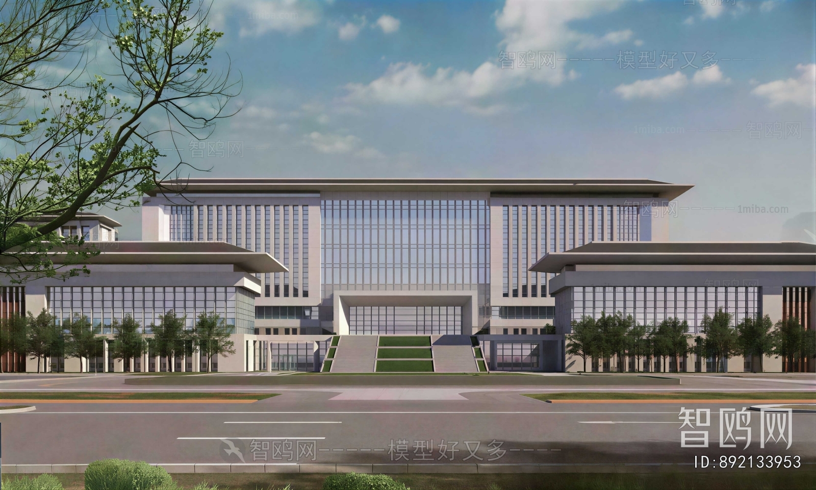 Modern Appearance Of Commercial Building