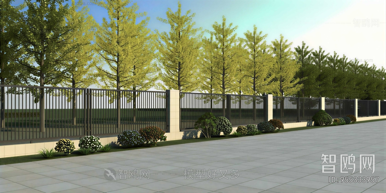 Modern Fence