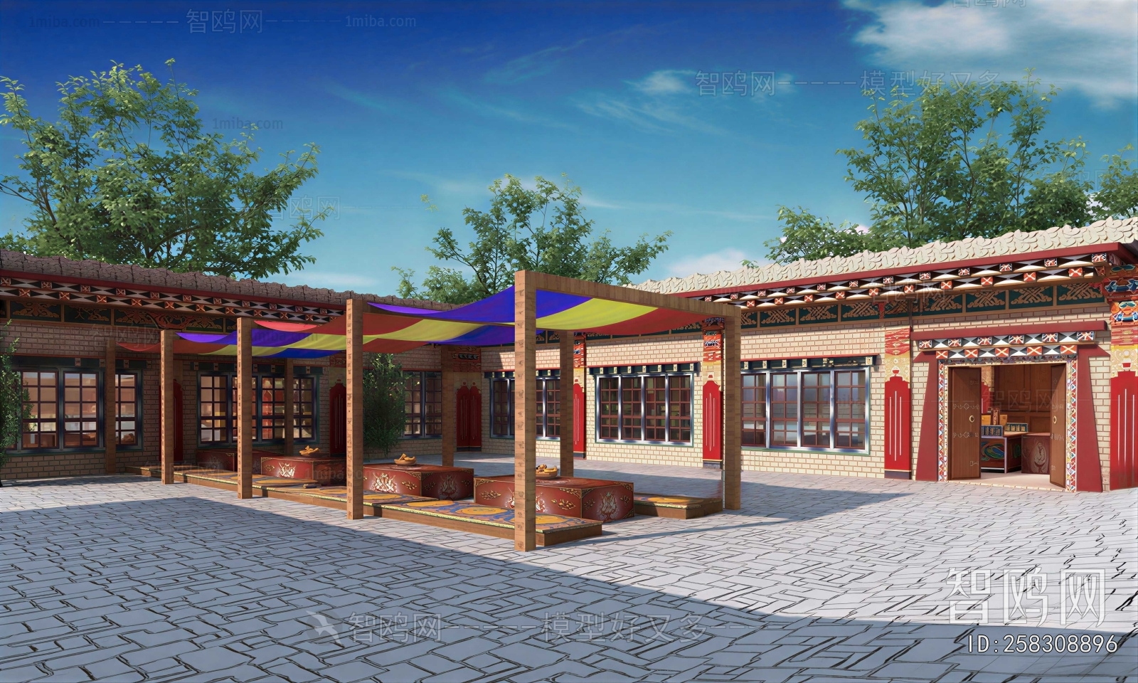 New Chinese Style Gallery Frame