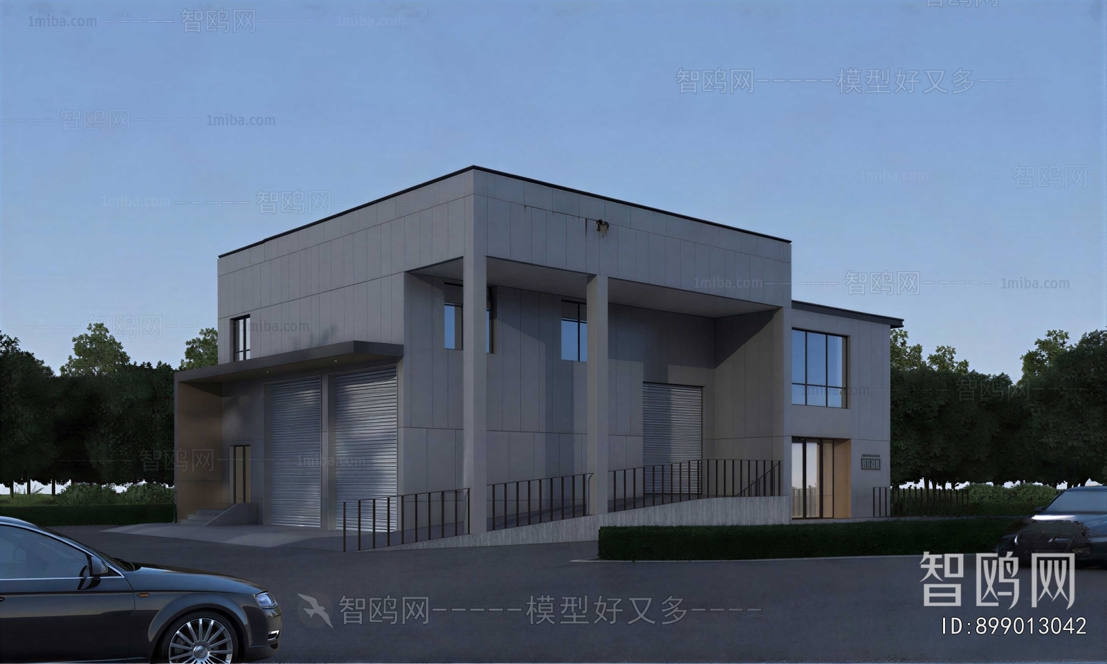 Modern Appearance Of Commercial Building