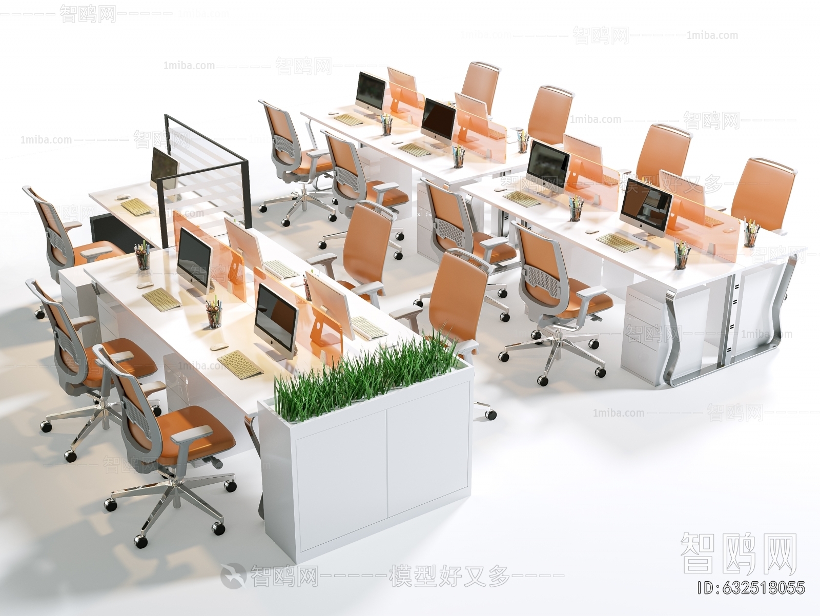 Modern Office Desk And Chair