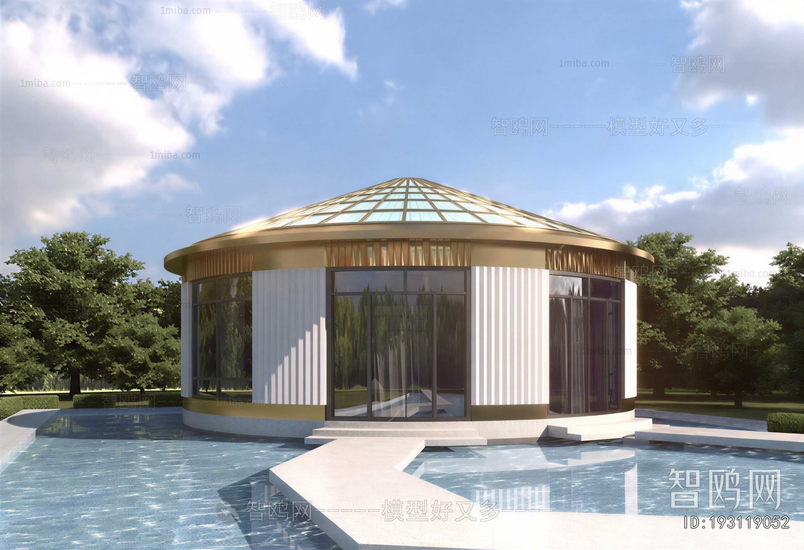 Modern Appearance Of Commercial Building