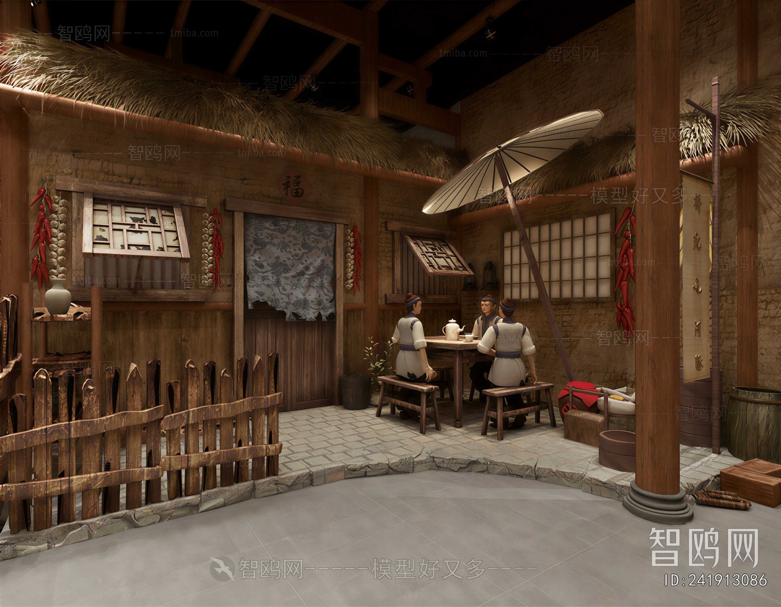 New Chinese Style Exhibition Hall