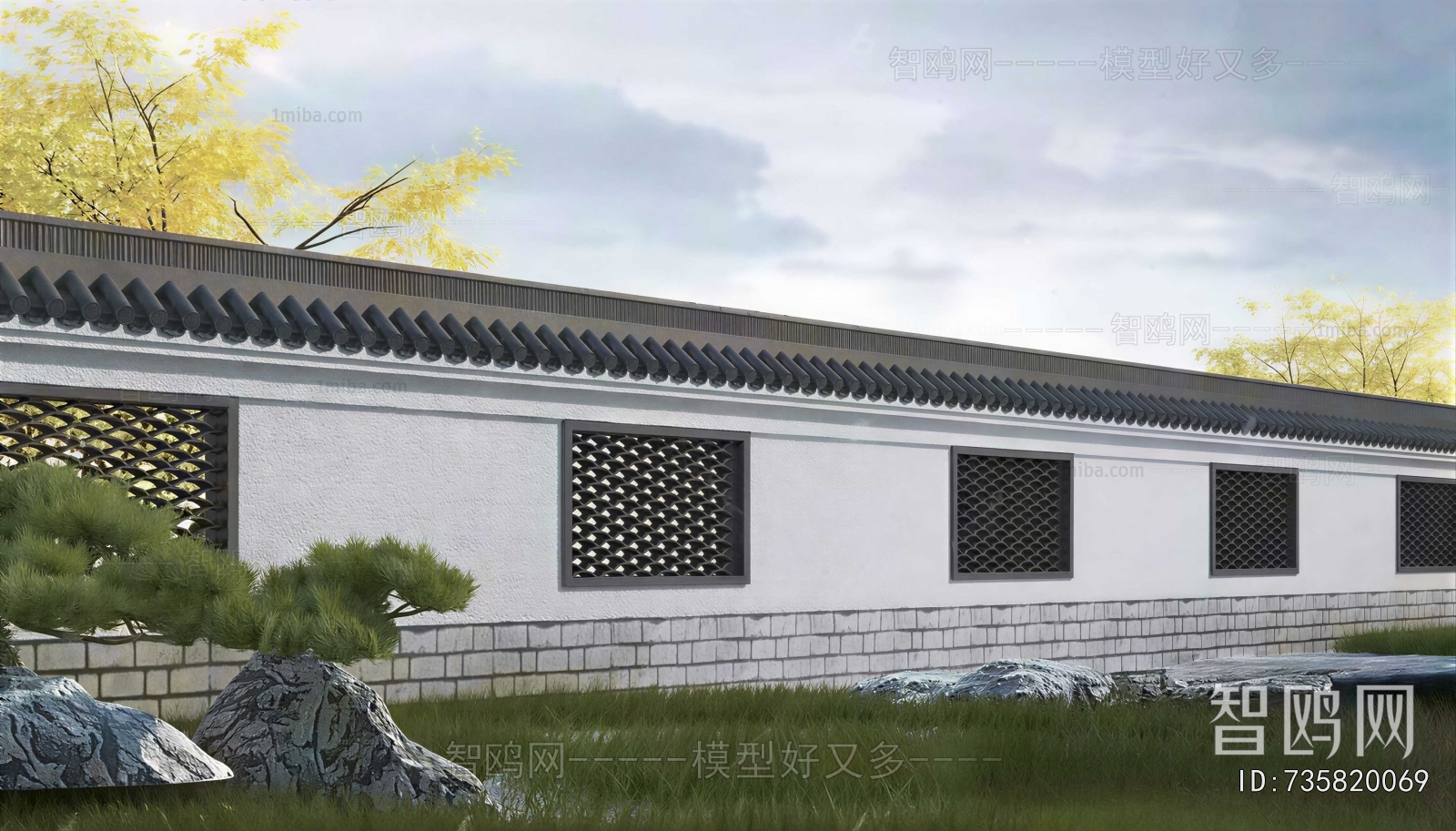 New Chinese Style Fence