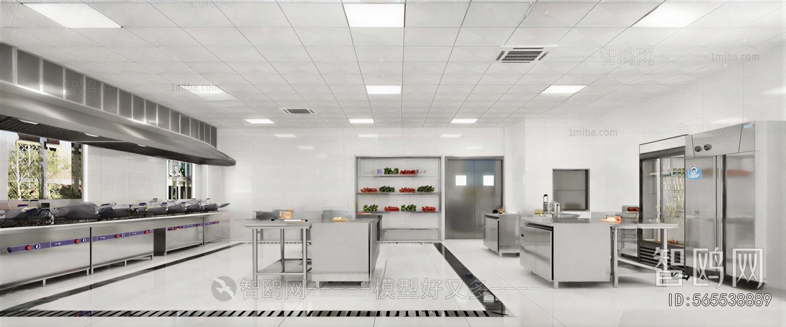 Modern Central Kitchen