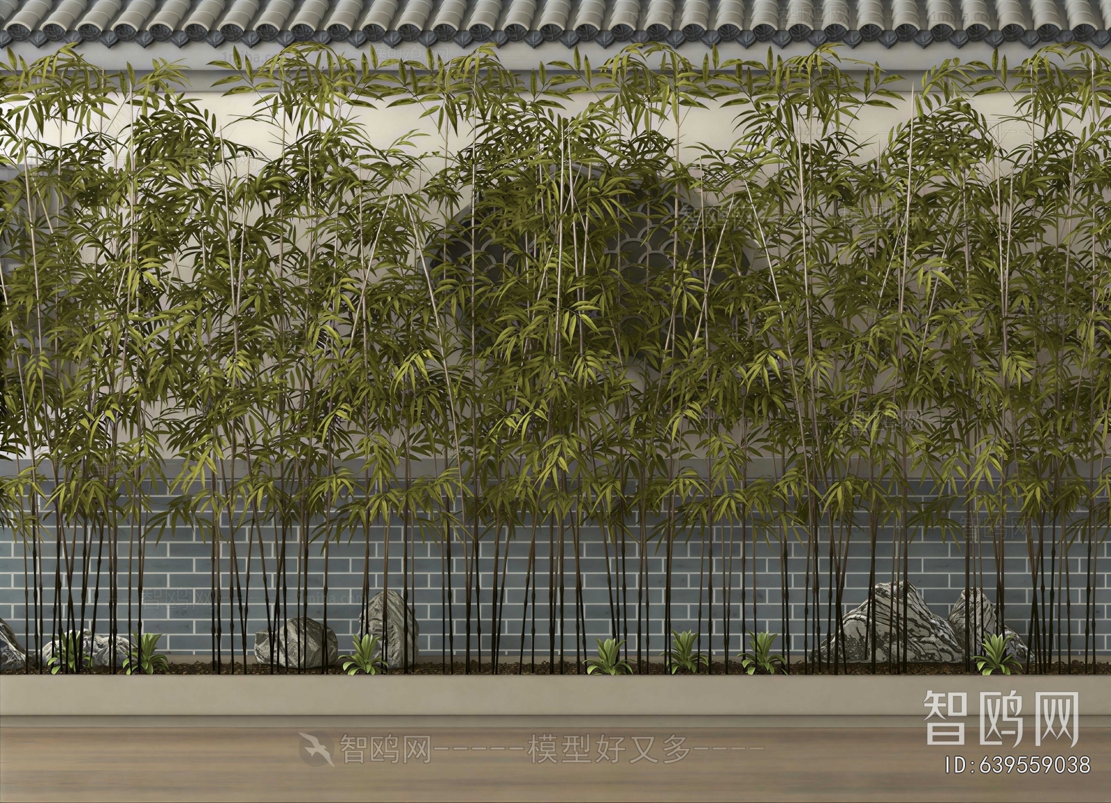 New Chinese Style Landscape Wall
