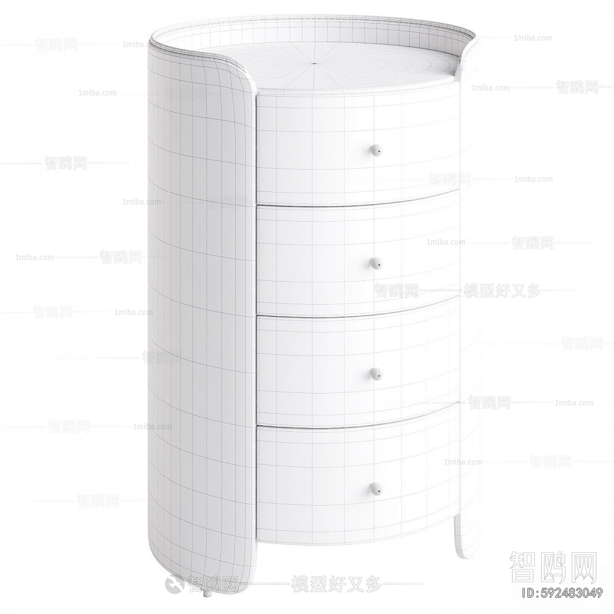 Modern Bedside Cupboard