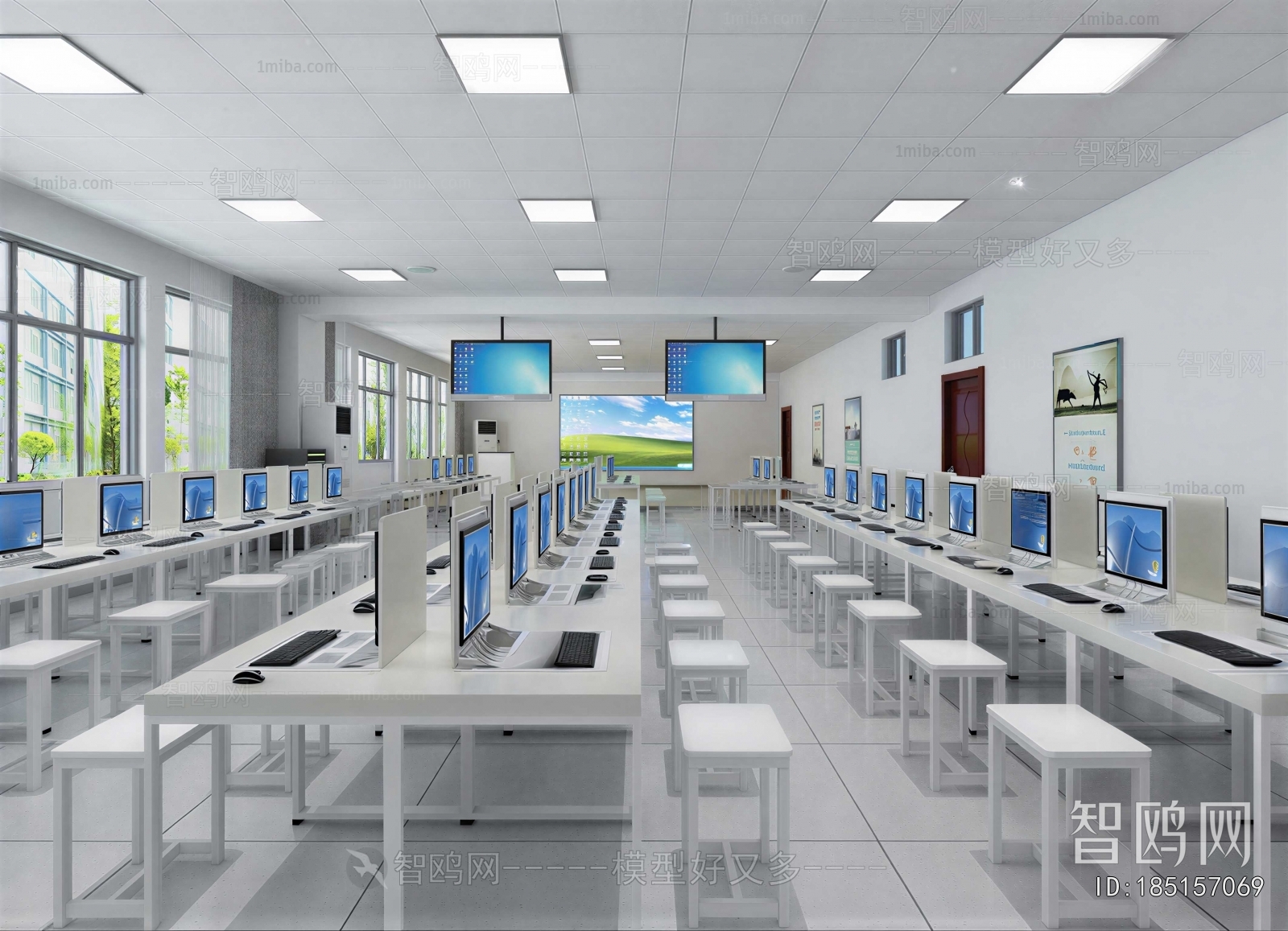 Modern School Classrooms