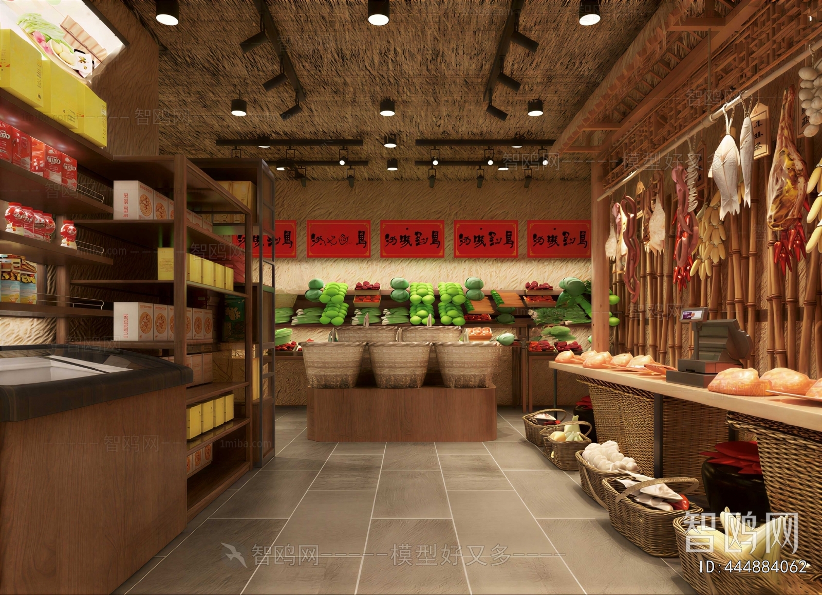 New Chinese Style Retail Stores