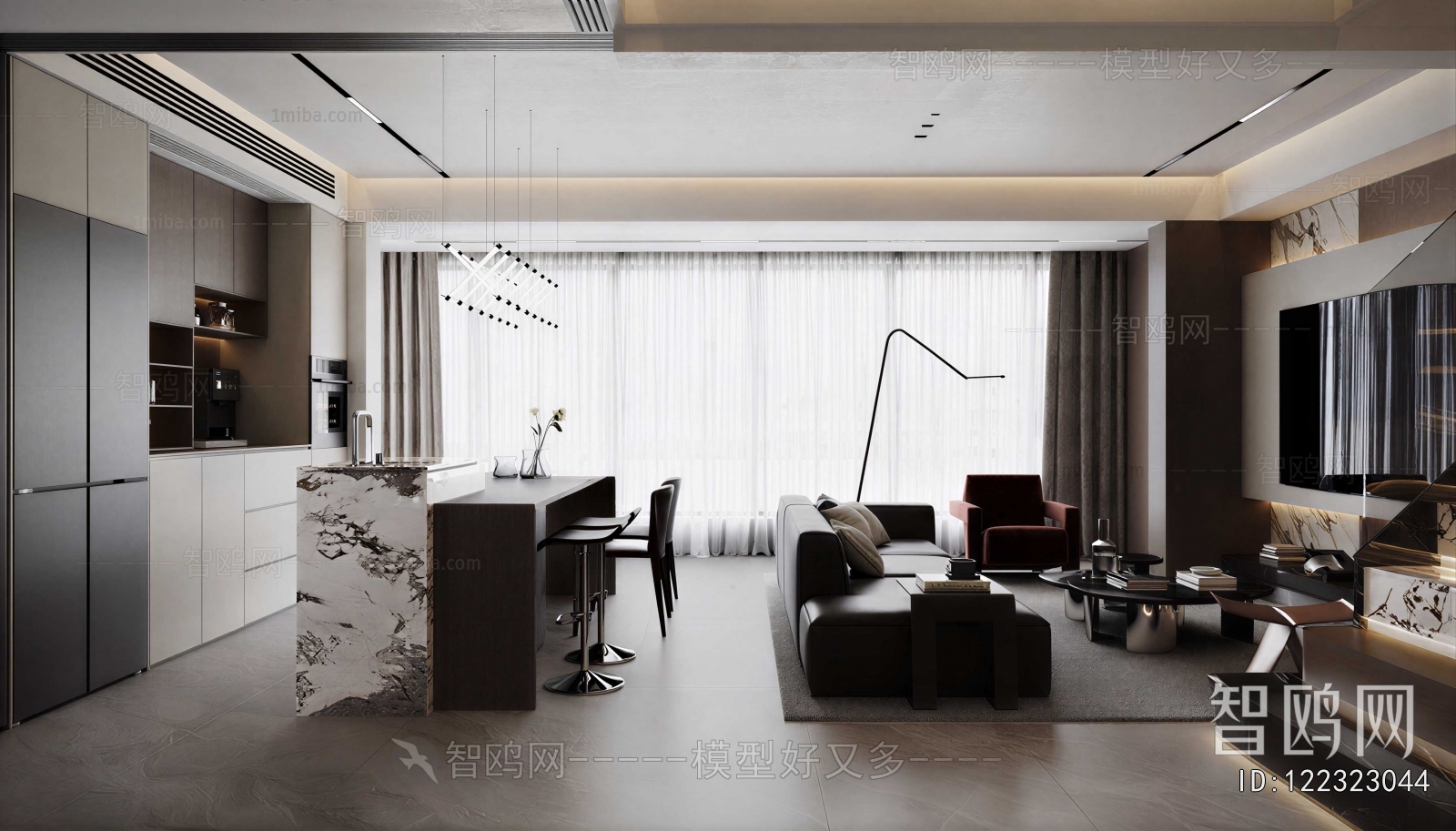 Modern A Living Room