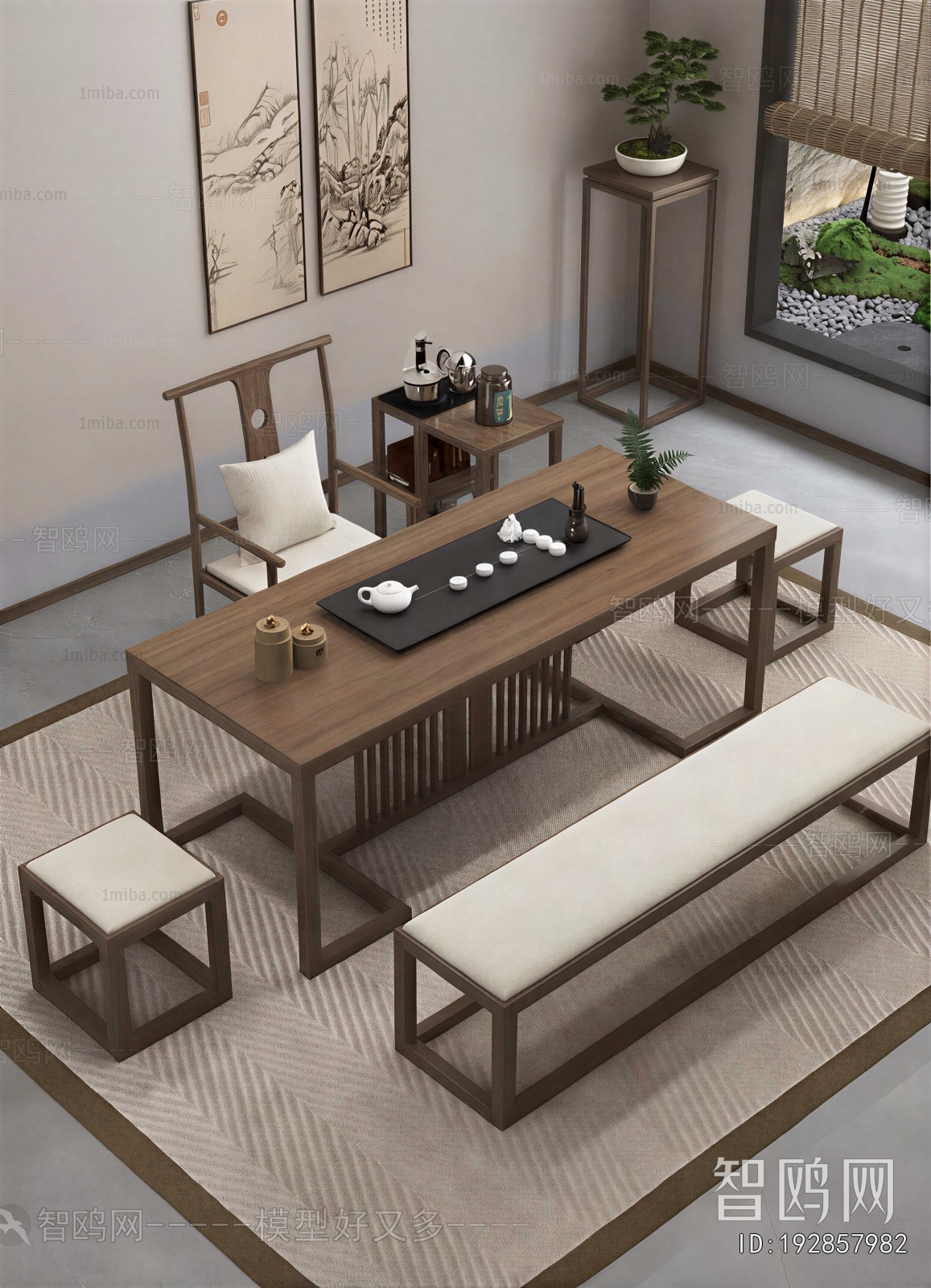 New Chinese Style Tea Tables And Chairs