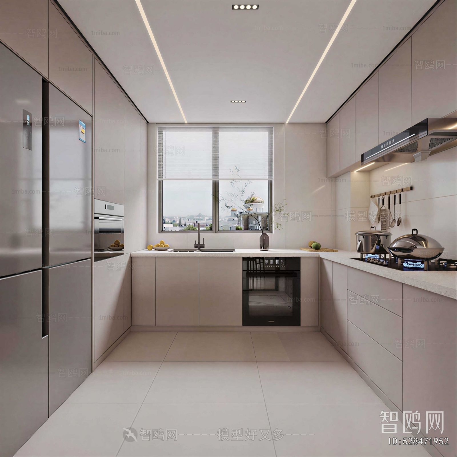 Modern The Kitchen