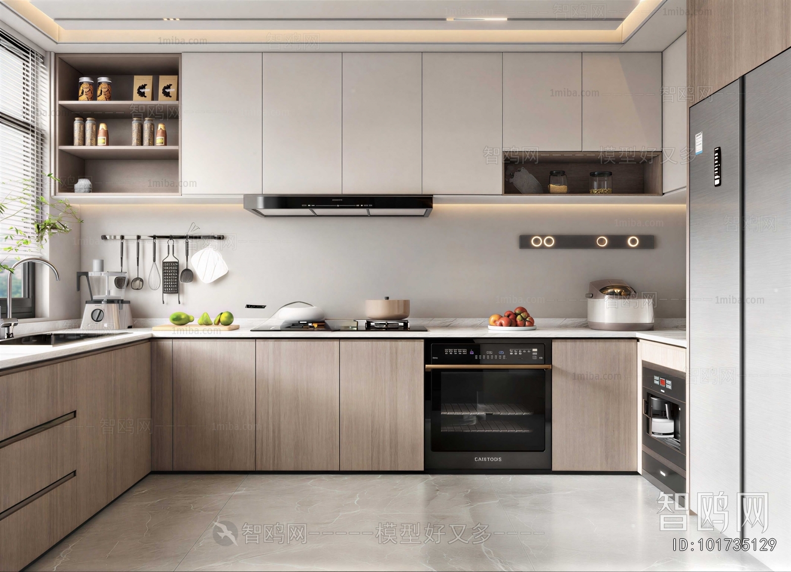 Modern The Kitchen