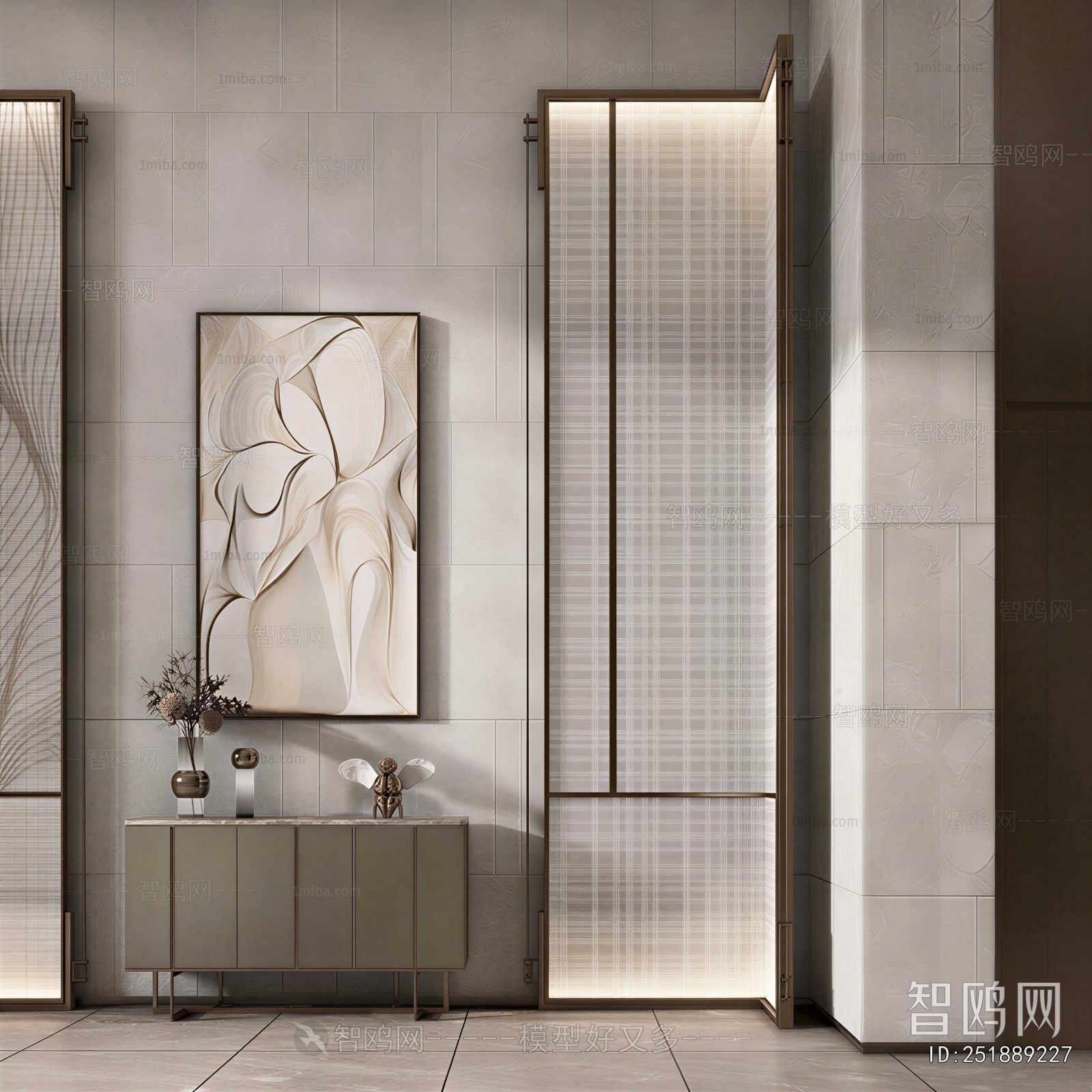 Modern Entrance Cabinet