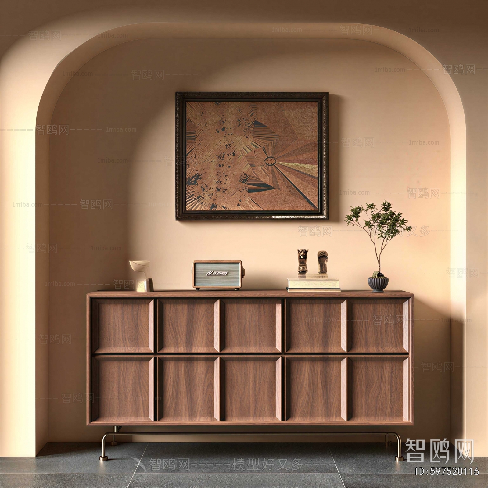 Modern Entrance Cabinet