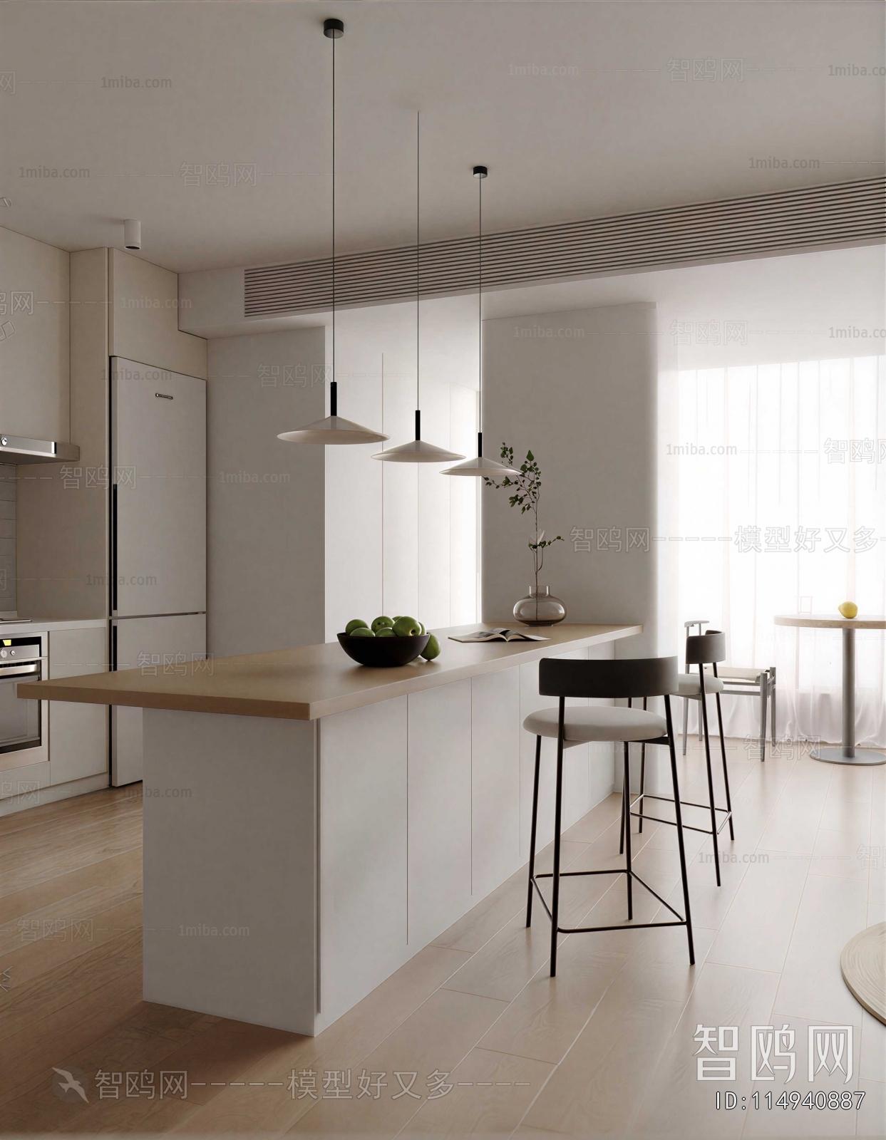 Modern Open Kitchen