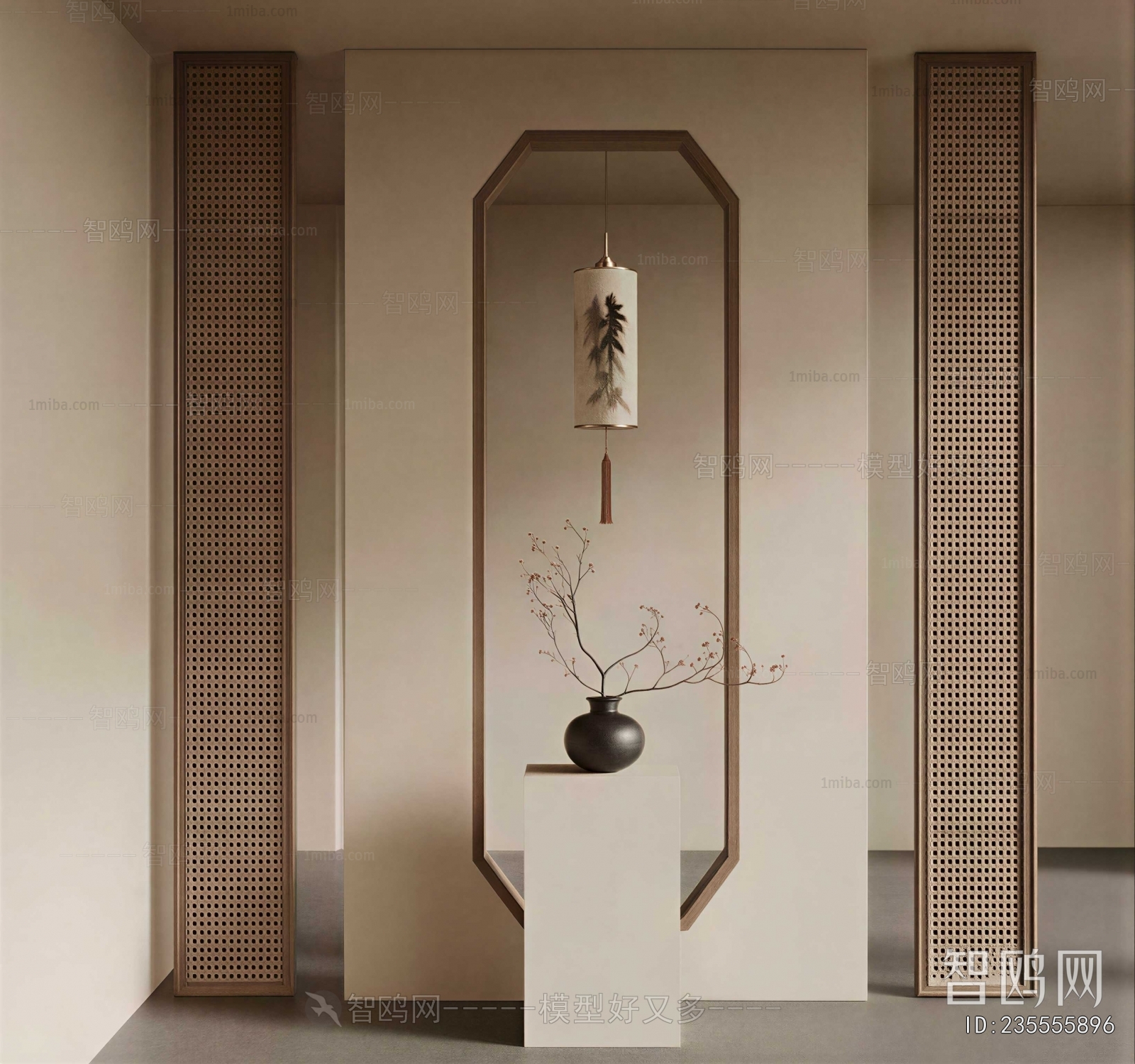 New Chinese Style Hallway