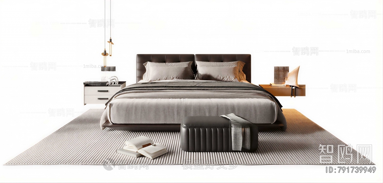 Modern Double Bed