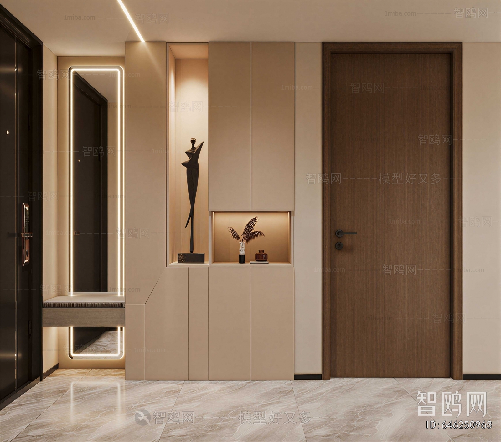 Modern Hallway