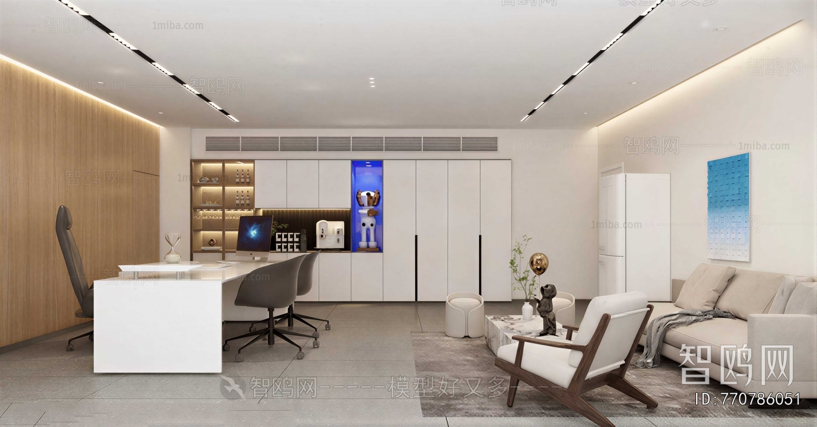 Modern Manager's Office