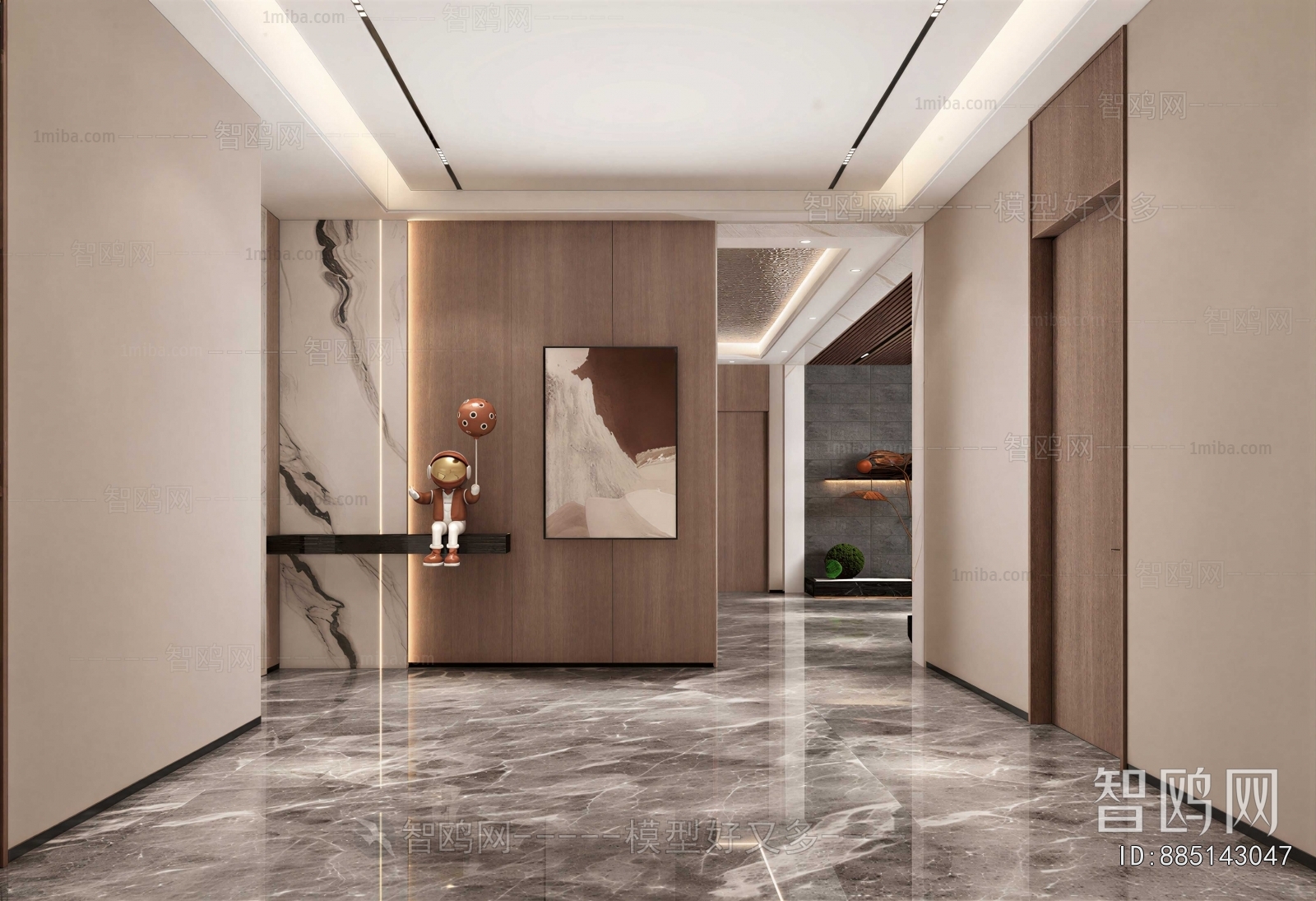 Modern Hallway