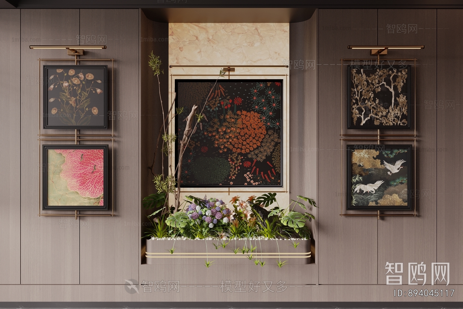 Retro Style Painting