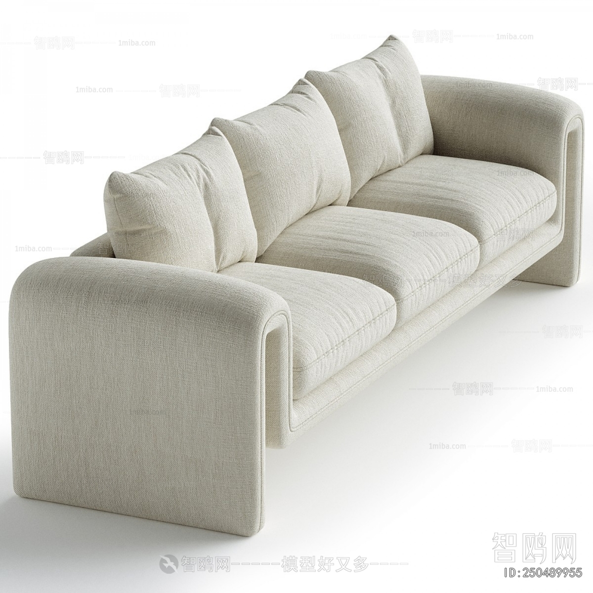 Modern Three-seat Sofa