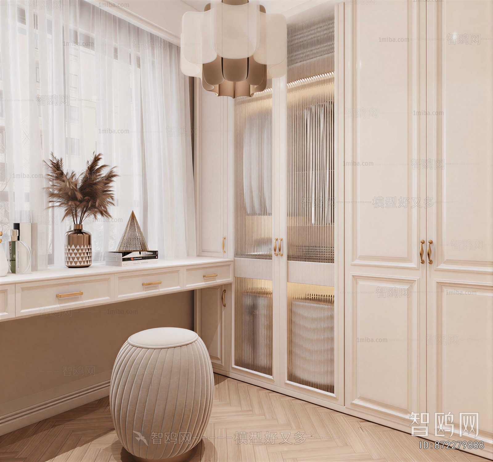 Modern Clothes Storage Area