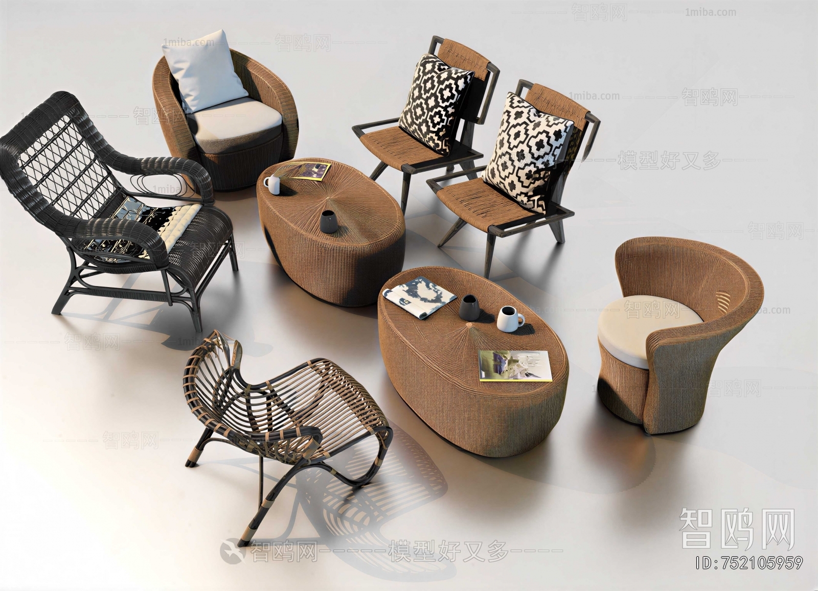 Modern Leisure Table And Chair