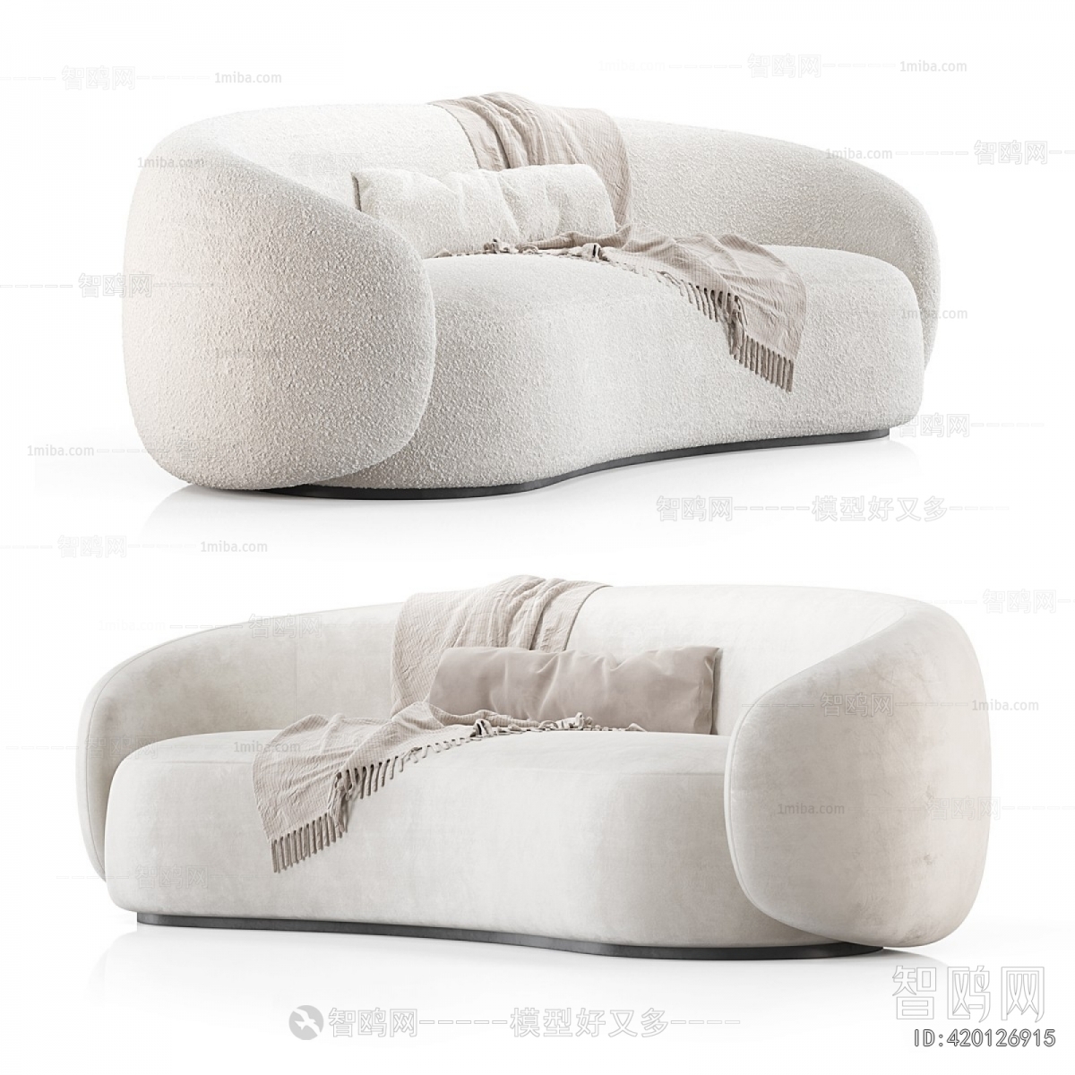 Modern Curved Sofa