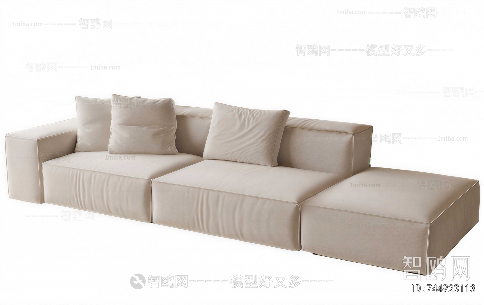 Modern Multi Person Sofa