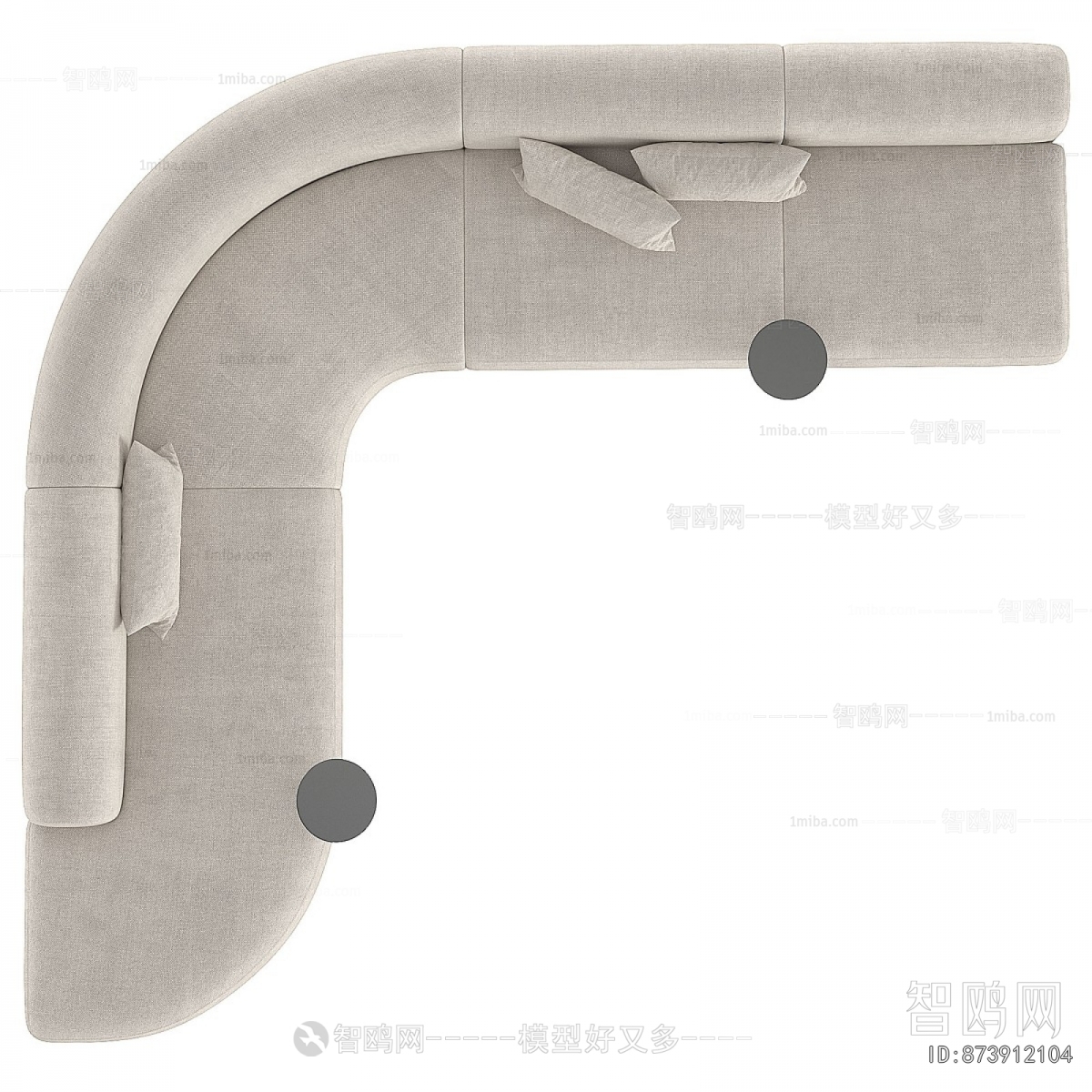 Modern Curved Sofa