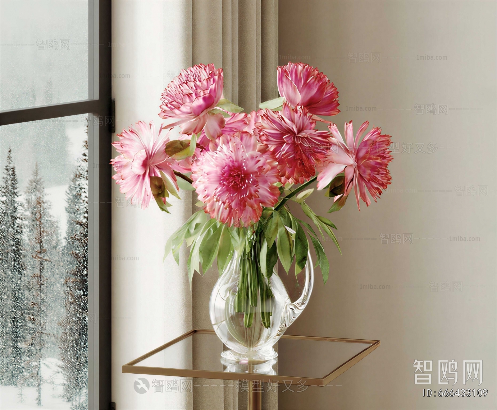 Modern Flower Arrangement