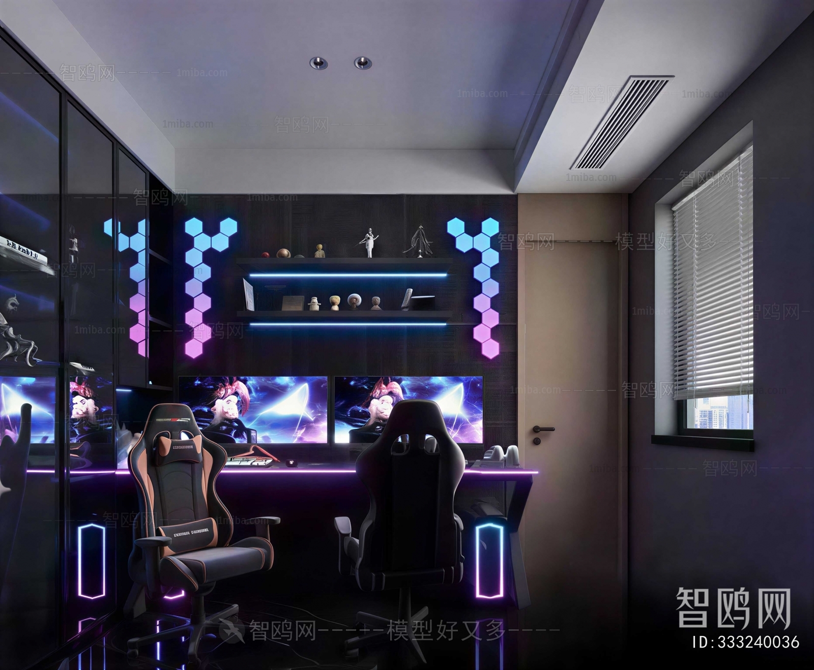 Modern E-sports Room