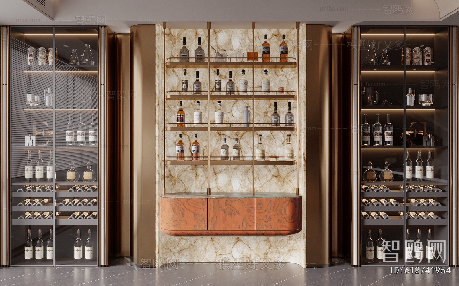 Modern Wine Cabinet